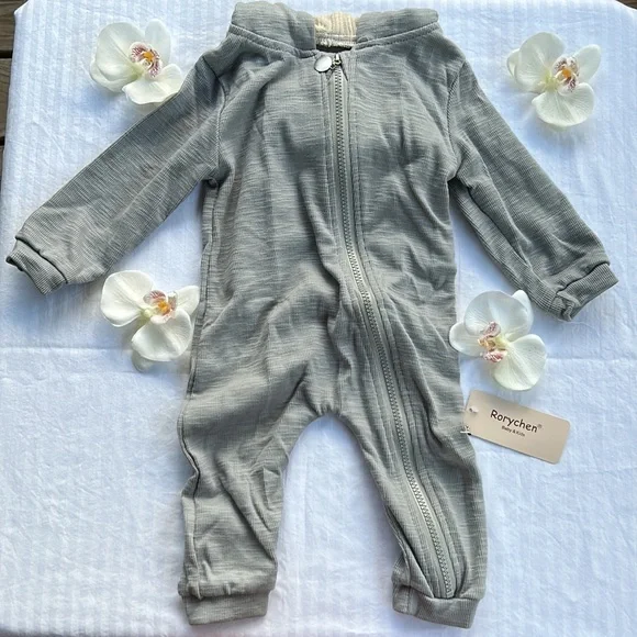 12-24 months baby overall 🐰 hoodie Brand new 🏷️ - Picture 3 of 5